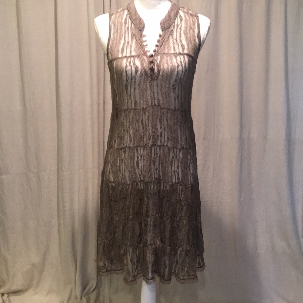 Free People lace tunic dress